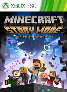 Minecraft: Story Mode box art for Xbox 360